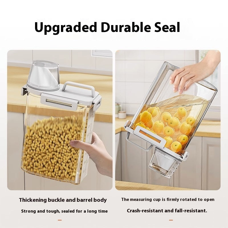 Household Storage Tank Food for Rice, Cereals Storage Box