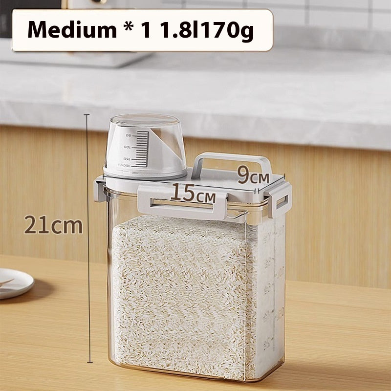 Household Storage Tank Food for Rice, Cereals Storage Box