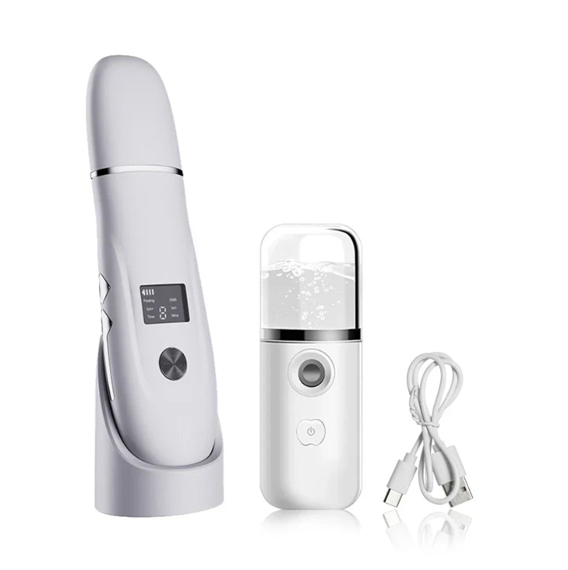 Facial Care Shovel Blackhead Remover Dead Skin Deep Cleansing Ultrasonic Pore Scrubber