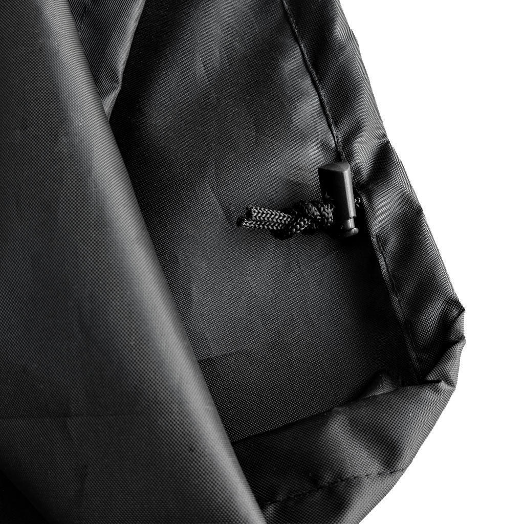 BBQ Cover Waterproof Barbecue Grill Covers Protector Outdoor Large 58x77cm Black