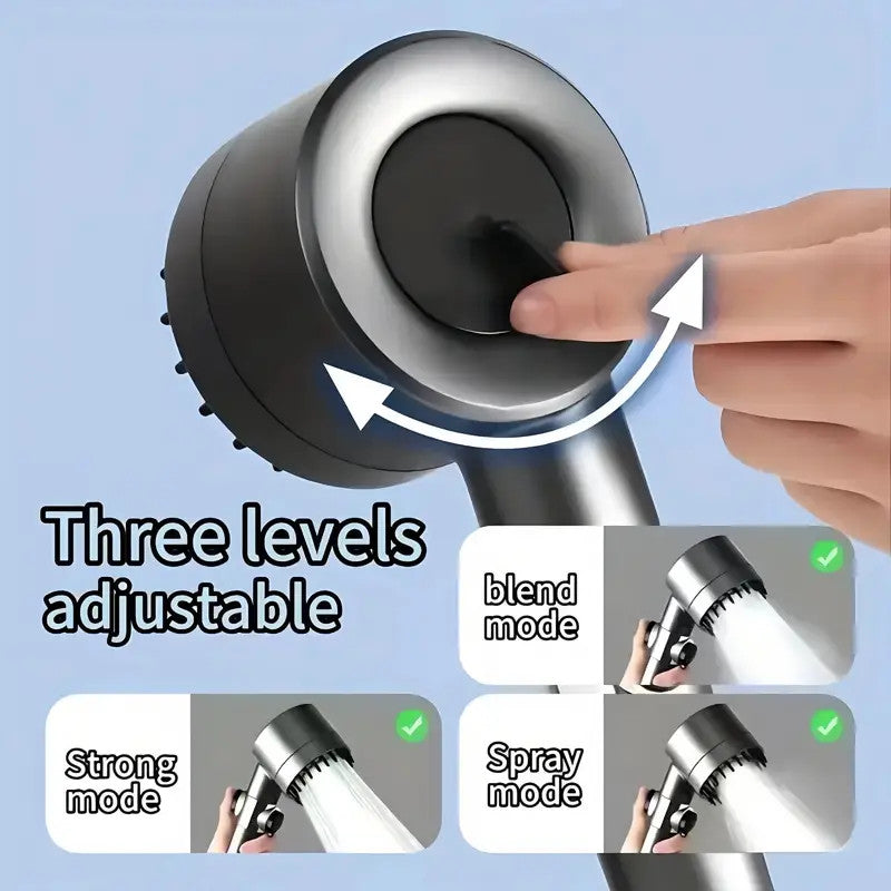 NEW Massage And Skin Beauty Multifunctional Shower Head 3-mode Handheld Shower Head
