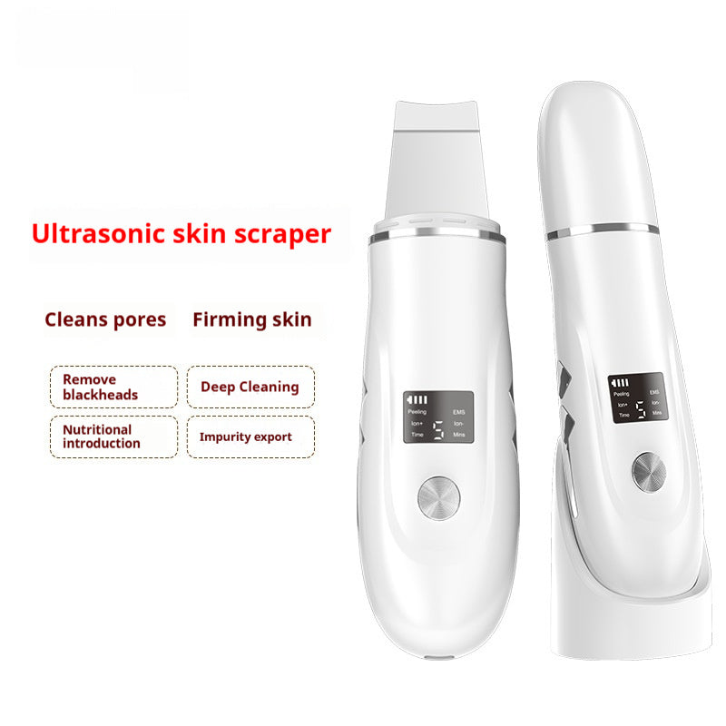 Facial Care Shovel Blackhead Remover Dead Skin Deep Cleansing Ultrasonic Pore Scrubber