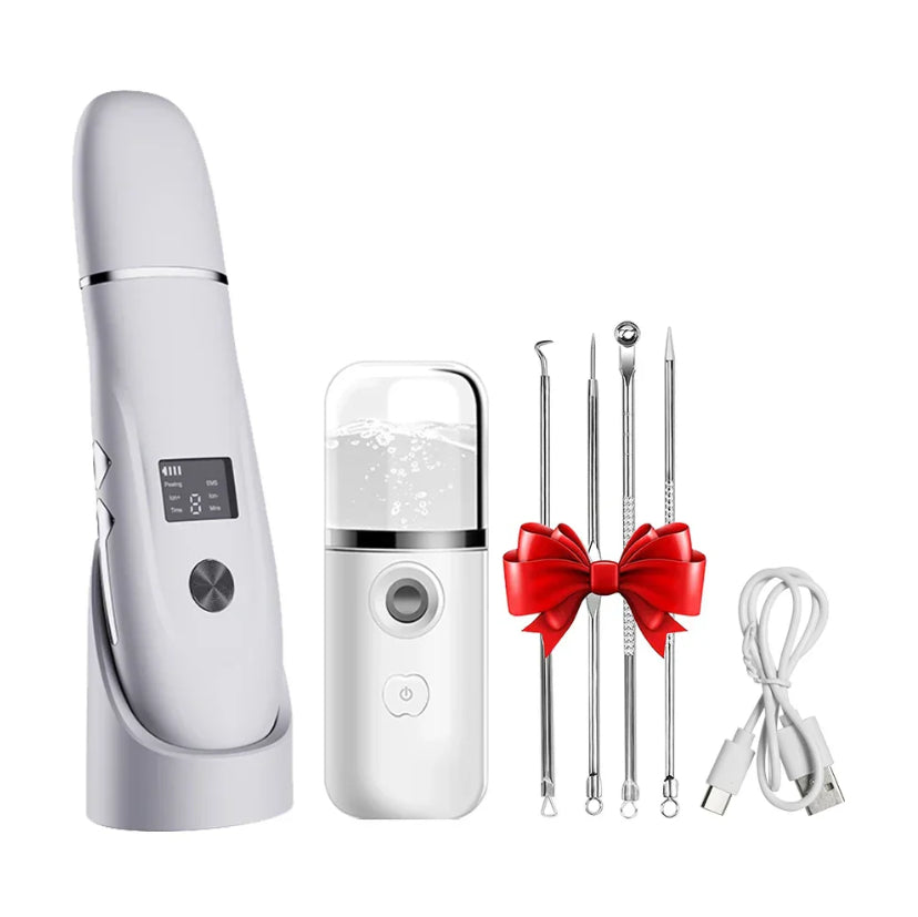 Facial Care Shovel Blackhead Remover Dead Skin Deep Cleansing Ultrasonic Pore Scrubber