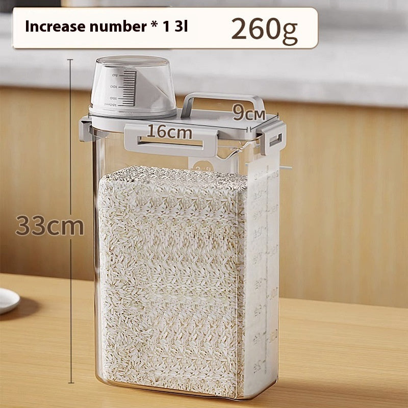 Household Storage Tank Food for Rice, Cereals Storage Box