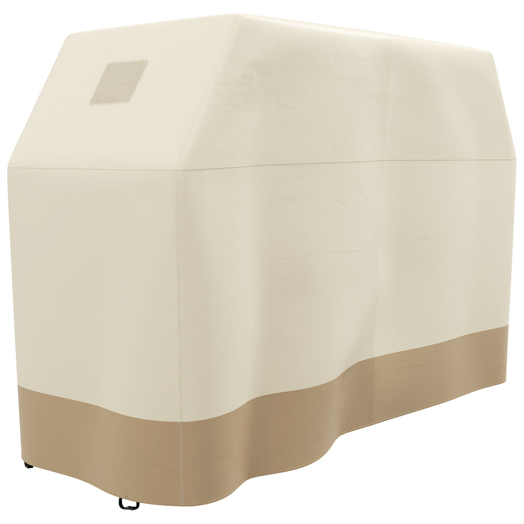 PU Coated Protective Grill Cover - Beige