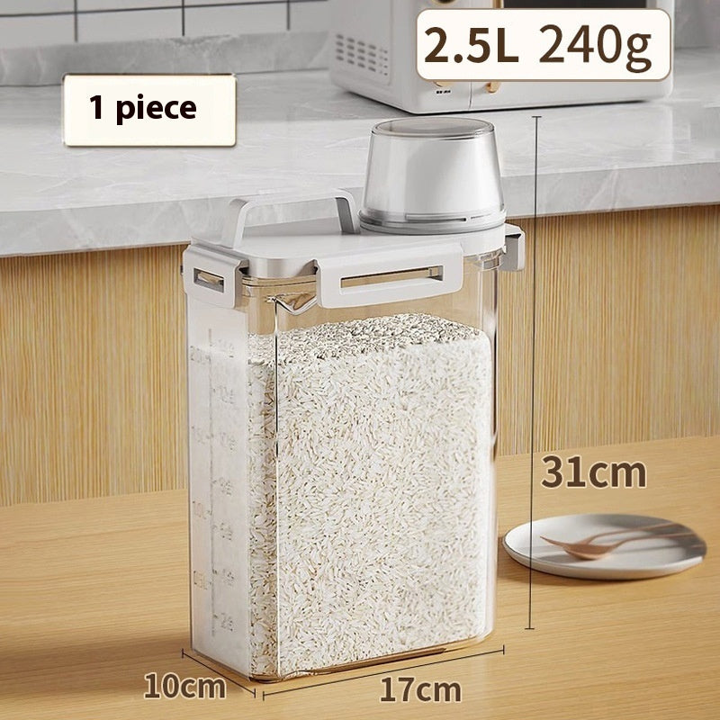 Household Storage Tank Food for Rice, Cereals Storage Box