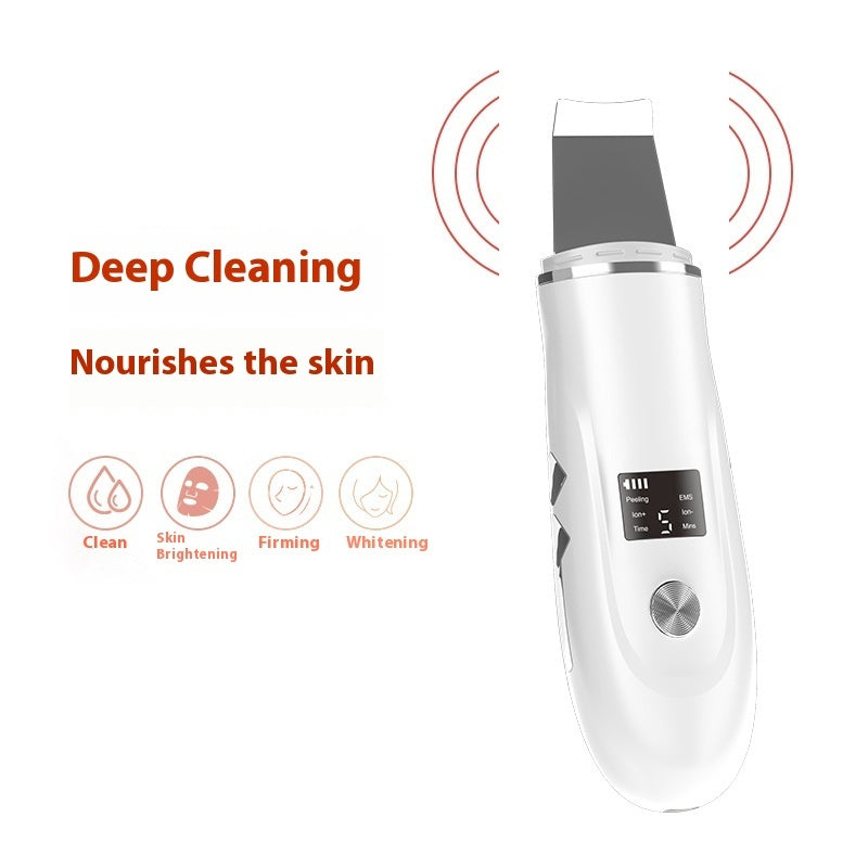 Facial Care Shovel Blackhead Remover Dead Skin Deep Cleansing Ultrasonic Pore Scrubber